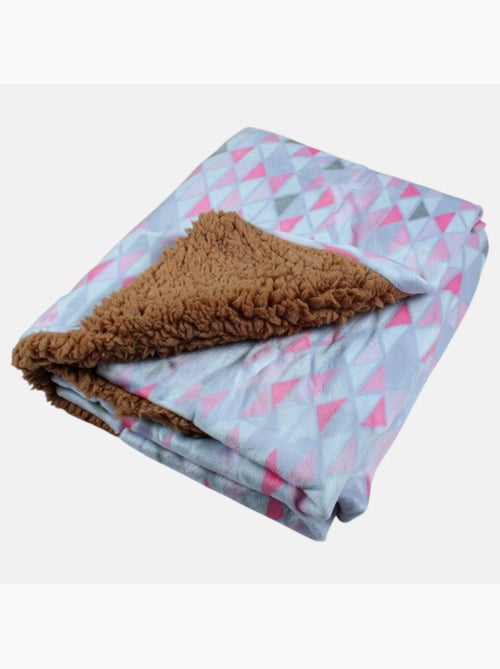 Tom Kids - Plaid confortable à motifs géométriques - Kiabi Tom Kids - Plaid confortable à motifs géométriques - Kiabi