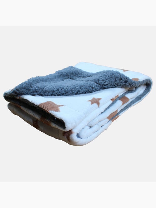 Tom Kids - Plaid doux à motifs étoiles - Kiabi Tom Kids - Plaid doux à motifs étoiles - Kiabi