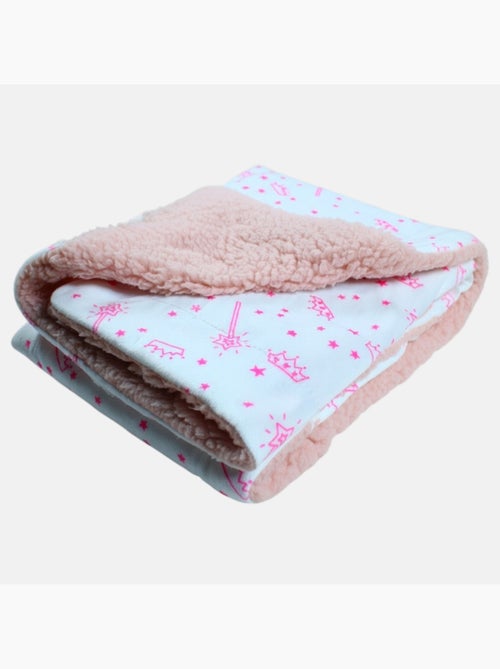 Tom Kids - Plaid doux à motifs étoiles et couronnes - Kiabi Tom Kids - Plaid doux à motifs étoiles et couronnes - Kiabi