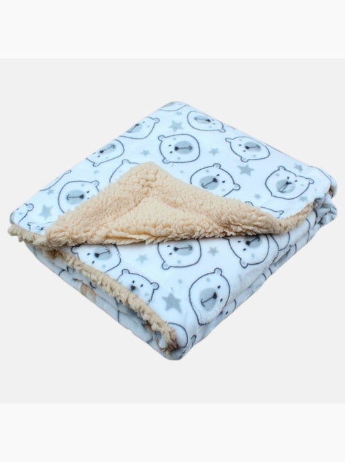 Tom Kids - Plaid doux à motifs oursons - Kiabi Tom Kids - Plaid doux à motifs oursons - Kiabi
