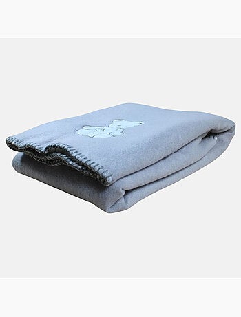 Tom Kids - Plaid doux avec motif ourson