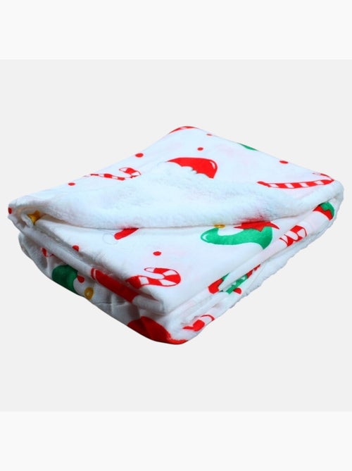 Tom Kids - Plaid doux enfant à motifs de Noël - Kiabi Tom Kids - Plaid doux enfant à motifs de Noël - Kiabi