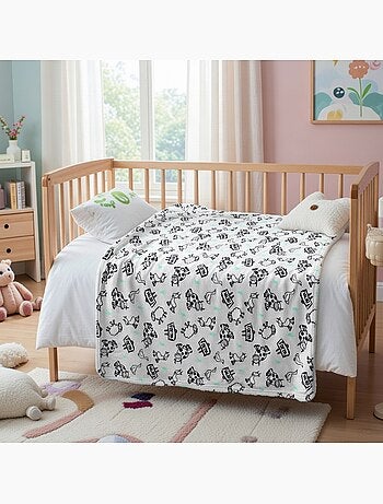 Tom Kids - Plaid doux et confortable motifs ferme