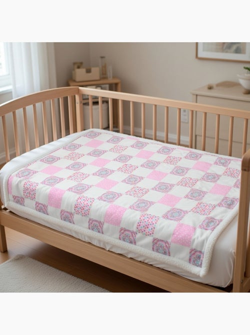 Tom Kids - Plaid doux et confortable motifs roses - Kiabi Tom Kids - Plaid doux et confortable motifs roses - Kiabi