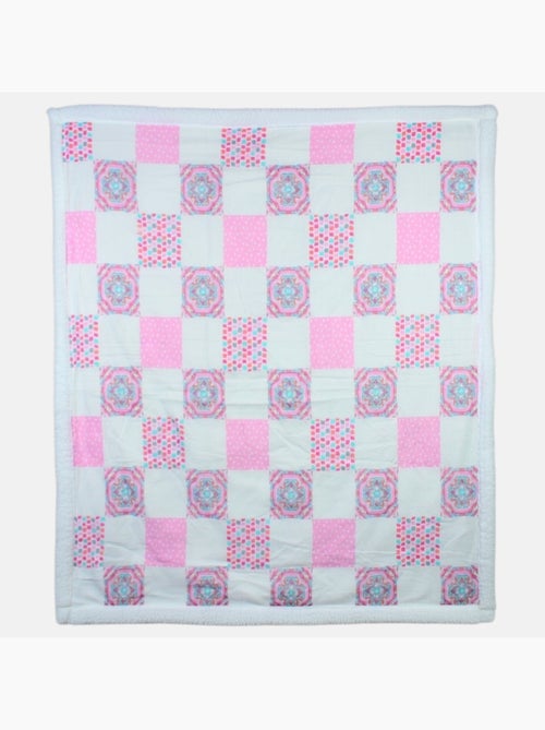 Tom Kids - Plaid doux et confortable motifs roses - Kiabi Tom Kids - Plaid doux et confortable motifs roses - Kiabi