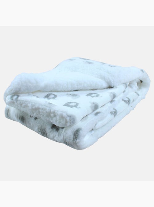 Tom Kids - Plaid doux pour bébé à motifs éléphants - Kiabi Tom Kids - Plaid doux pour bébé à motifs éléphants - Kiabi