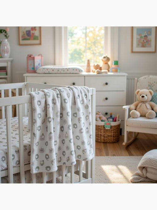 Tom Kids - Plaid doux pour bébé à motifs éléphants - Kiabi Tom Kids - Plaid doux pour bébé à motifs éléphants - Kiabi