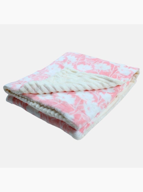 Tom Kids - Plaid doux pour fille à motifs floraux - Kiabi Tom Kids - Plaid doux pour fille à motifs floraux - Kiabi