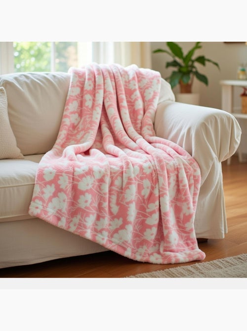Tom Kids - Plaid doux pour fille à motifs floraux - Kiabi Tom Kids - Plaid doux pour fille à motifs floraux - Kiabi