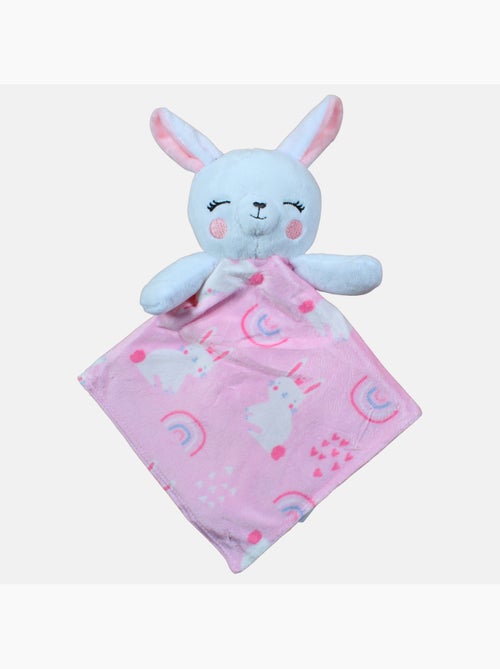 Tom Kids - Plaid doux pour fille avec doudou lapin - Kiabi Tom Kids - Plaid doux pour fille avec doudou lapin - Kiabi