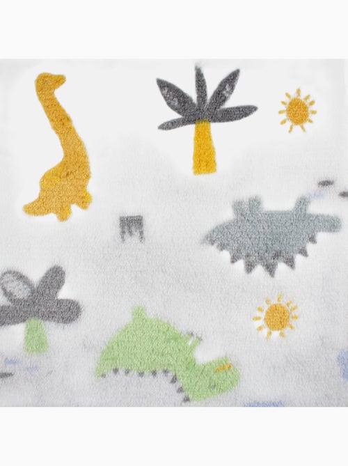 Tom Kids - Plaid doux pour petit garçon à motifs dinosaures - Kiabi Tom Kids - Plaid doux pour petit garçon à motifs dinosaures - Kiabi