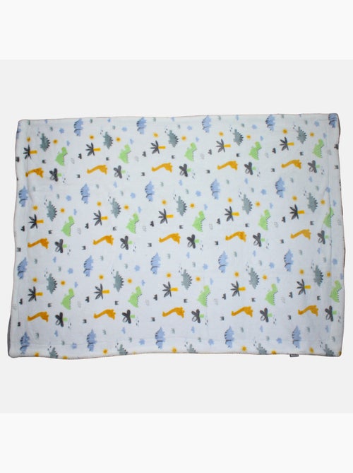 Tom Kids - Plaid doux pour petit garçon à motifs dinosaures - Kiabi Tom Kids - Plaid doux pour petit garçon à motifs dinosaures - Kiabi