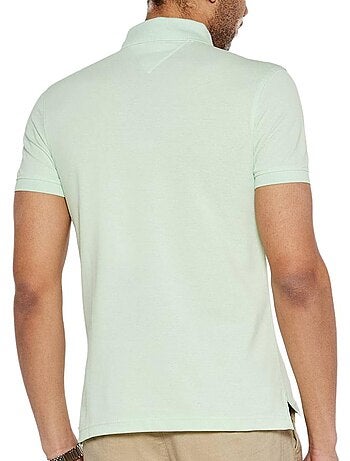 Tommy hilfiger 1985 lichtgroene polo voor heren