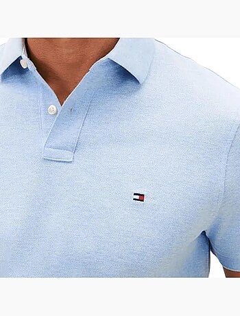 Tommy hilfiger 1985 regular fit polo lichtgroen voor heren