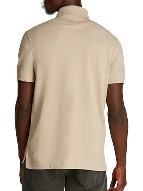Tommy hilfiger 1985 regular polo taupe voor heren - Kiabi