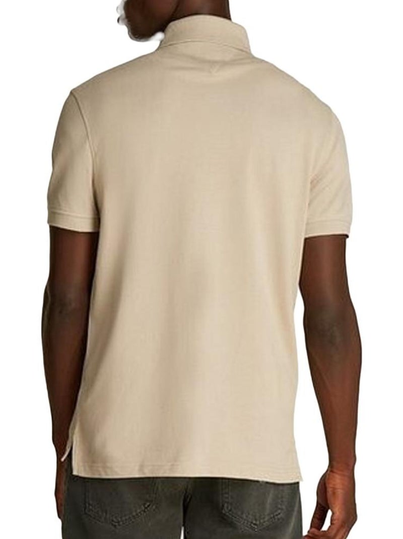 Tommy hilfiger 1985 regular polo taupe voor heren Beige - Kiabi