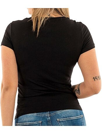 Tommy hilfiger aruba zwart t-shirt voor dames