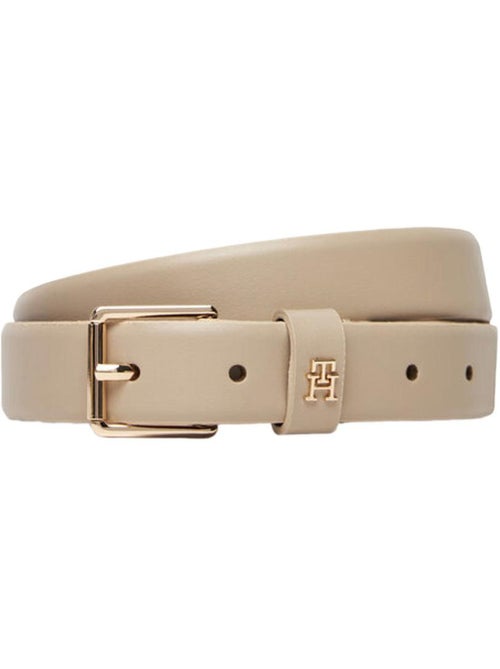 Tommy Hilfiger Beige Damesriem met Vierkante Gesp - Kiabi
