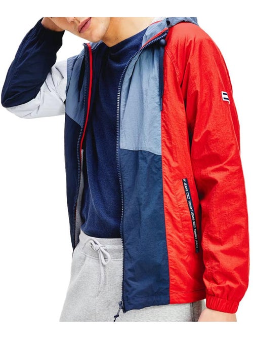 Tommy Hilfiger Blauw Windjack voor Heren met Rits - Kiabi Tommy Hilfiger Blauw Windjack voor Heren met Rits - Kiabi