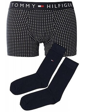 Tommy Hilfiger Boxershort & Sokken Cadeauset voor Heren - Marineblauw