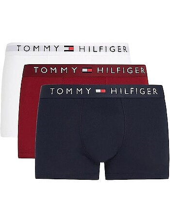 Tommy Hilfiger Boxershorts Heren - 3-pack Marine/Wit/Grijs