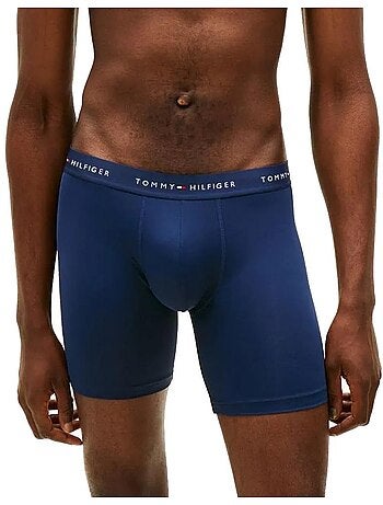 Tommy hilfiger boxershorts heren - 3-pack blauw/grijs/marine