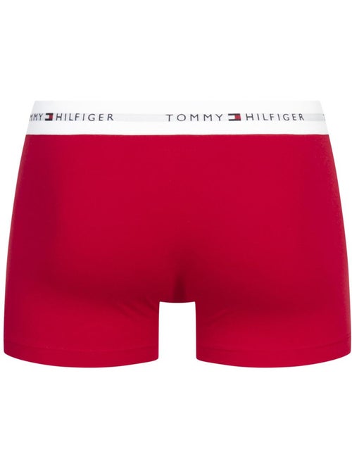 Tommy Hilfiger Boxershorts Heren - 3-pack Wit/Rood/Marine - Kiabi Tommy Hilfiger Boxershorts Heren - 3-pack Wit/Rood/Marine - Kiabi