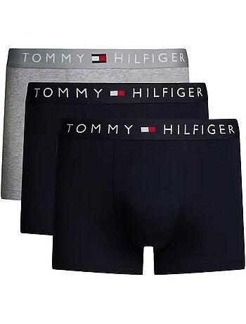 Tommy Hilfiger Boxershorts Heren - 3-pack Marine/Wit/Grijs