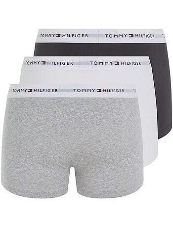 Tommy hilfiger boxershorts heren - 3-pack zwart/grijs/wit