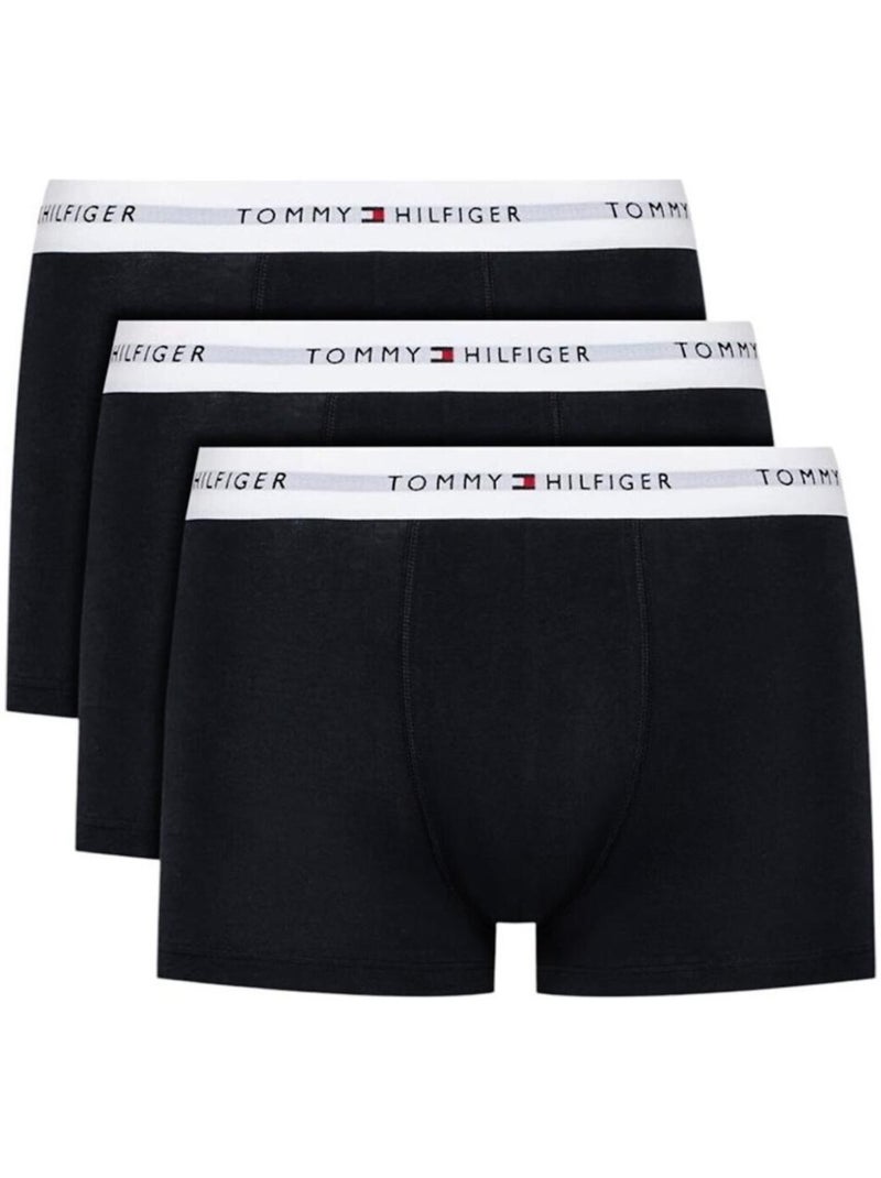 Tommy Hilfiger Boxershorts Heren - Zwart/Wit (3-pack) UM0UM02761 Zwart - Kiabi
