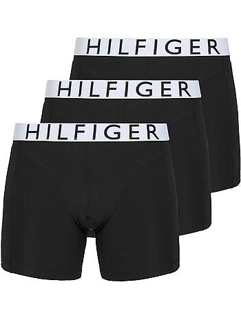 Tommy hilfiger boxershorts heren - zwart/wit (3-pack)