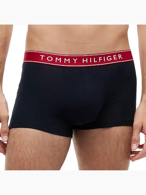 Tommy Hilfiger Boxershorts Heren Zwart/Rood - 3-pack Trunks - Kiabi