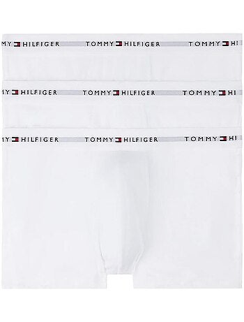 Tommy Hilfiger Boxershorts Heren Zwart/Wit - 3-pack Trunks