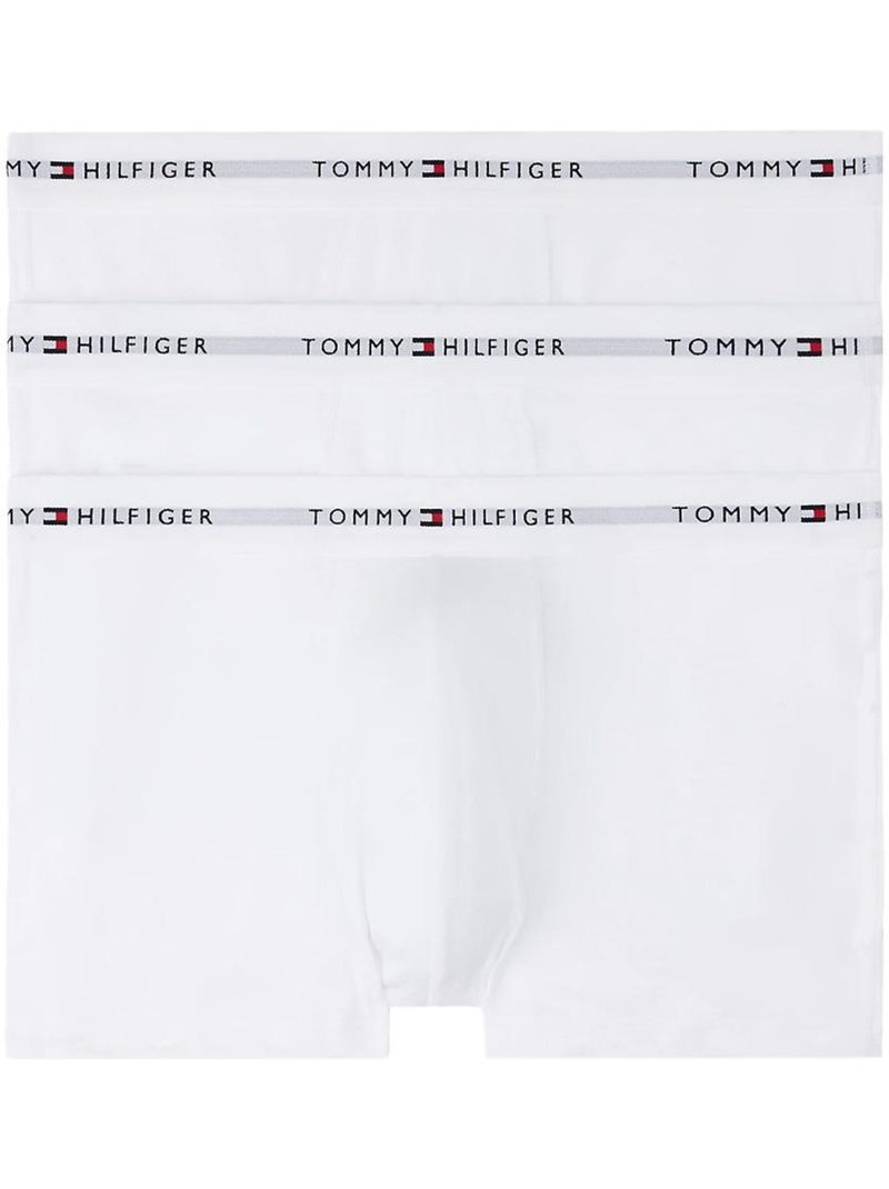 Tommy Hilfiger Boxershorts Wit Heren - 3-pack Trunks Wit - Kiabi