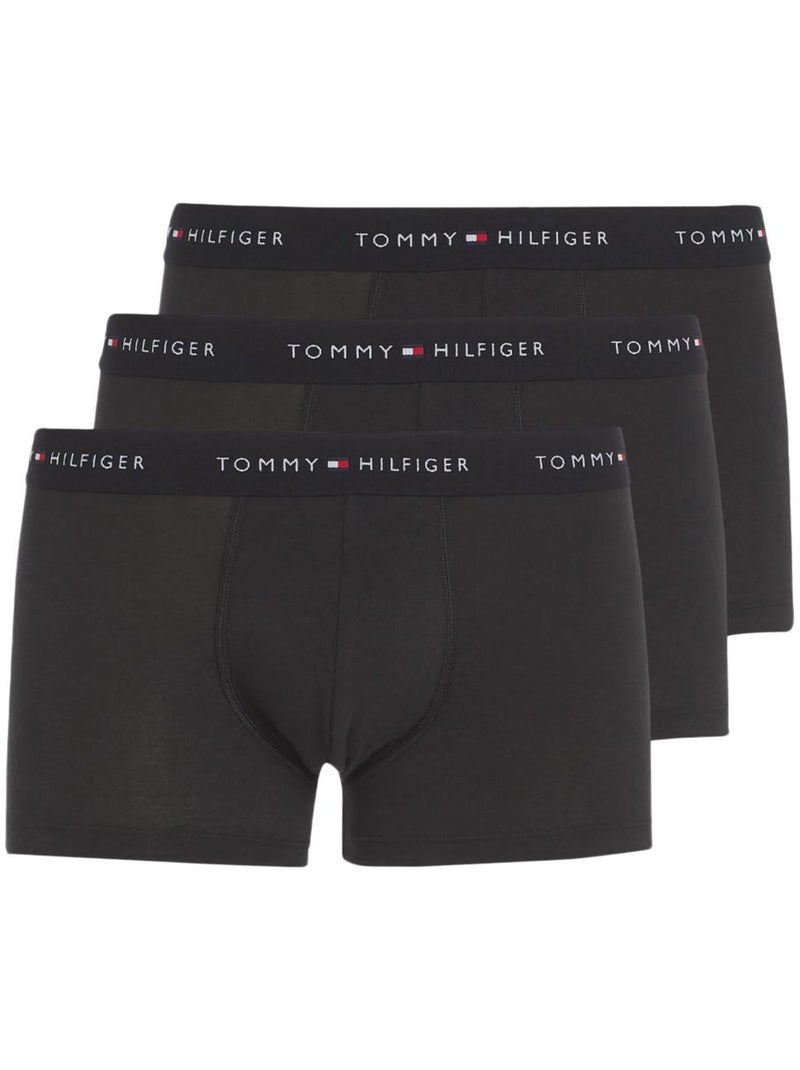 Tommy Hilfiger Boxershorts Zwart - 3-pack Heren Zwart - Kiabi