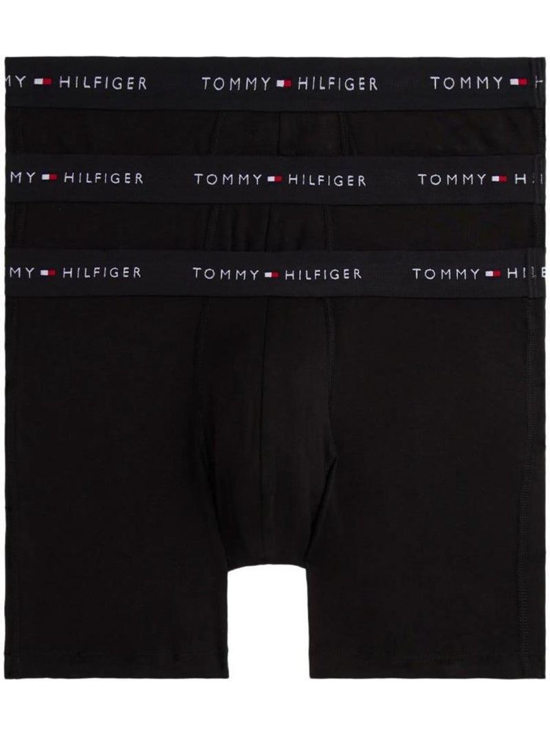 Tommy Hilfiger Boxershorts Zwart - 3-pack Heren Zwart - Kiabi