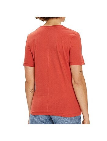 Tommy hilfiger breezy rood t-shirt voor dames