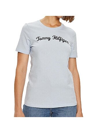 Tommy hilfiger breezy rood t-shirt voor dames