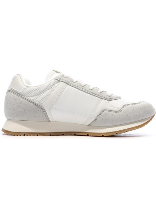 Tommy Hilfiger Casual Witte/Grijze Heren Sneakers - Kiabi Tommy Hilfiger Casual Witte/Grijze Heren Sneakers - Kiabi
