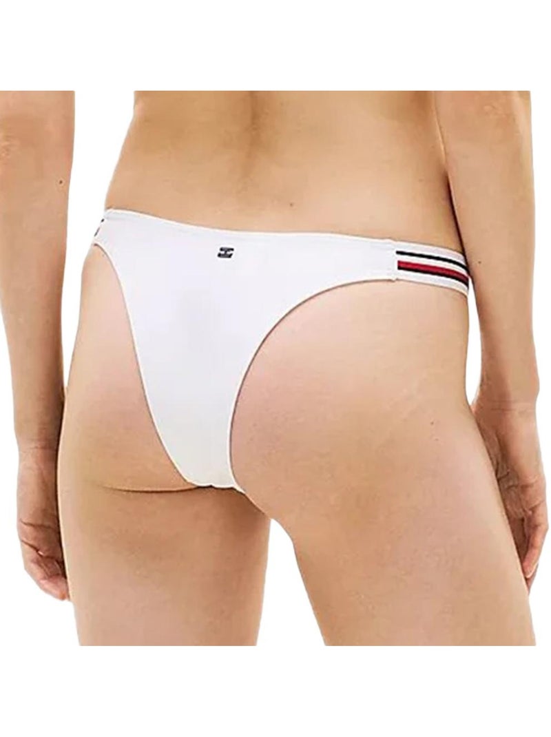 Tommy hilfiger cheeky bikini broekje wit voor dames Wit - Kiabi