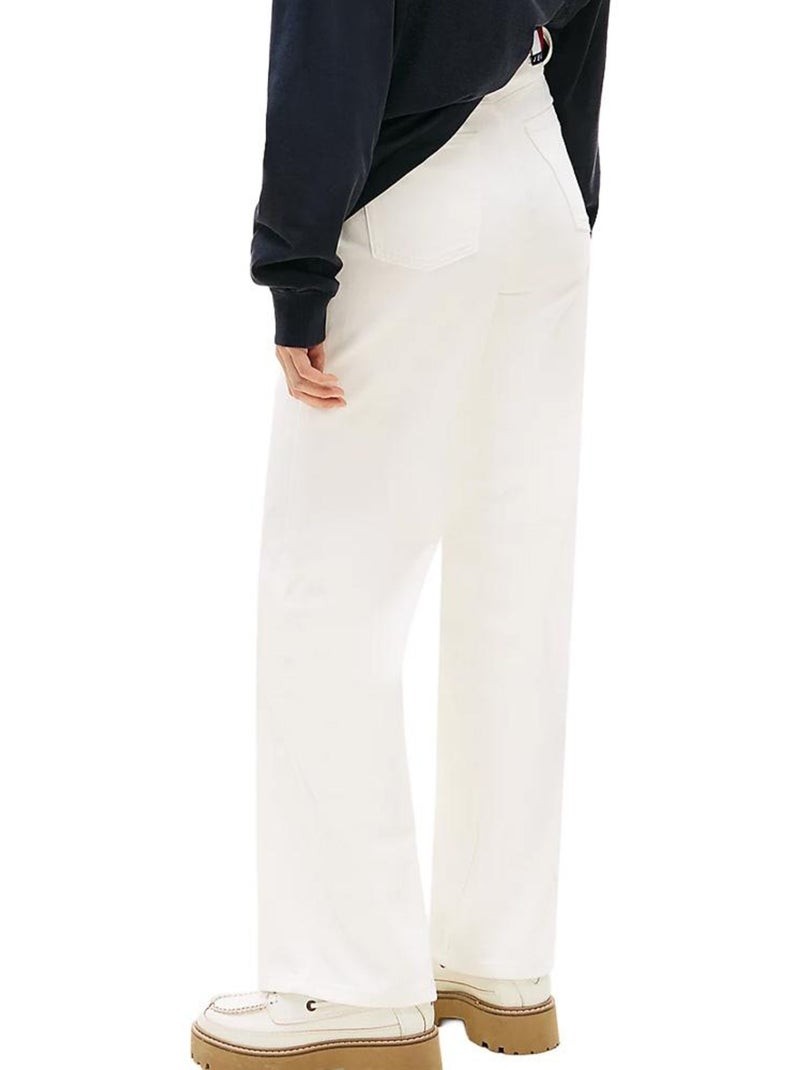 Tommy Hilfiger Claire Witte Dames Jeans Wit - Kiabi