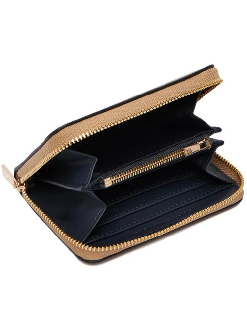 Tommy hilfiger compacte portemonnee camel - Kiabi