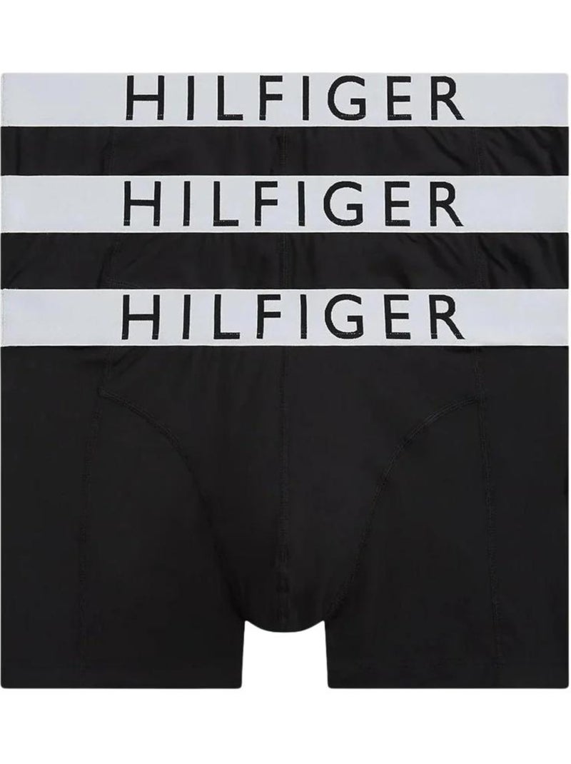 Tommy hilfiger coolin heren boxershorts zwart - 3-pack Zwart - Kiabi