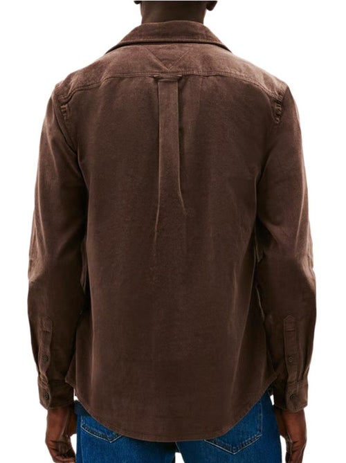Tommy Hilfiger Corduroy Overhemd voor Heren - Bruin - Kiabi Tommy Hilfiger Corduroy Overhemd voor Heren - Bruin - Kiabi