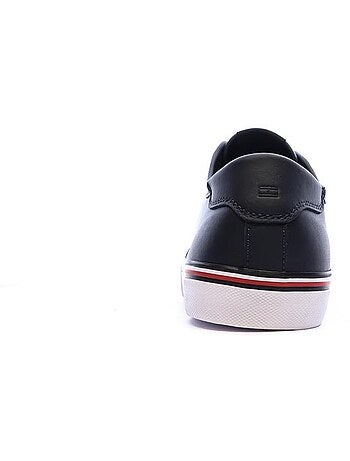 Tommy hilfiger core corporate vulc heren sneakers marineblauw