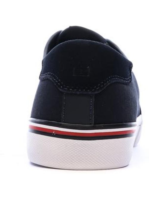 Tommy Hilfiger Core Corporate Vulcs Heren Marineblauwe Sneakers - Kiabi Tommy Hilfiger Core Corporate Vulcs Heren Marineblauwe Sneakers - Kiabi