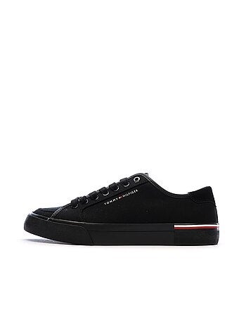 Tommy hilfiger core corporate vulc witte heren sneakers