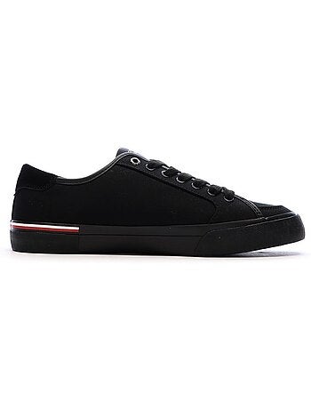 Tommy hilfiger core corporate vulc witte heren sneakers