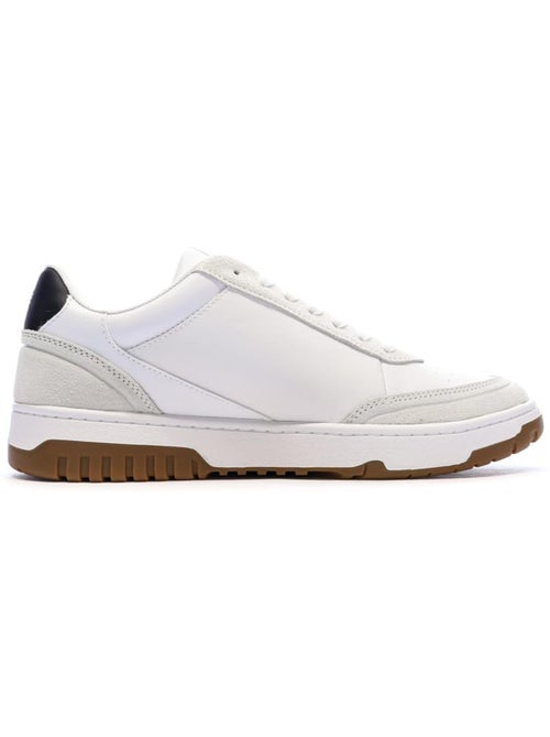 Tommy hilfiger core leren heren sneakers wit/marine - Kiabi Tommy hilfiger core leren heren sneakers wit/marine - Kiabi