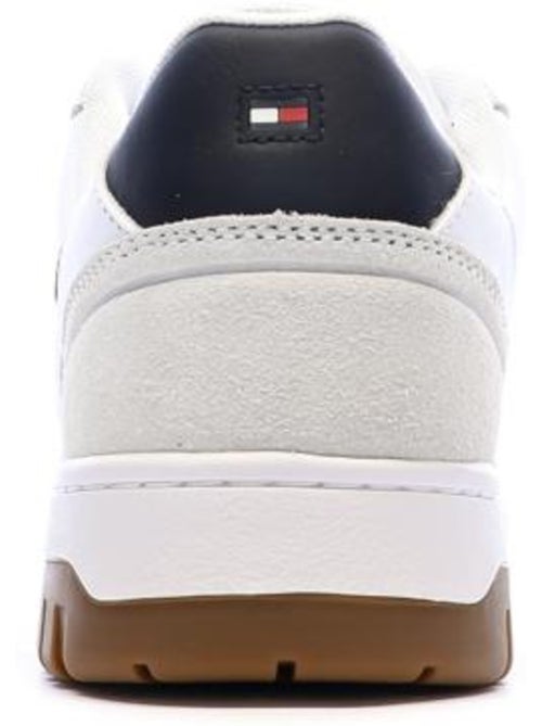 Tommy hilfiger core leren heren sneakers wit/marine - Kiabi Tommy hilfiger core leren heren sneakers wit/marine - Kiabi